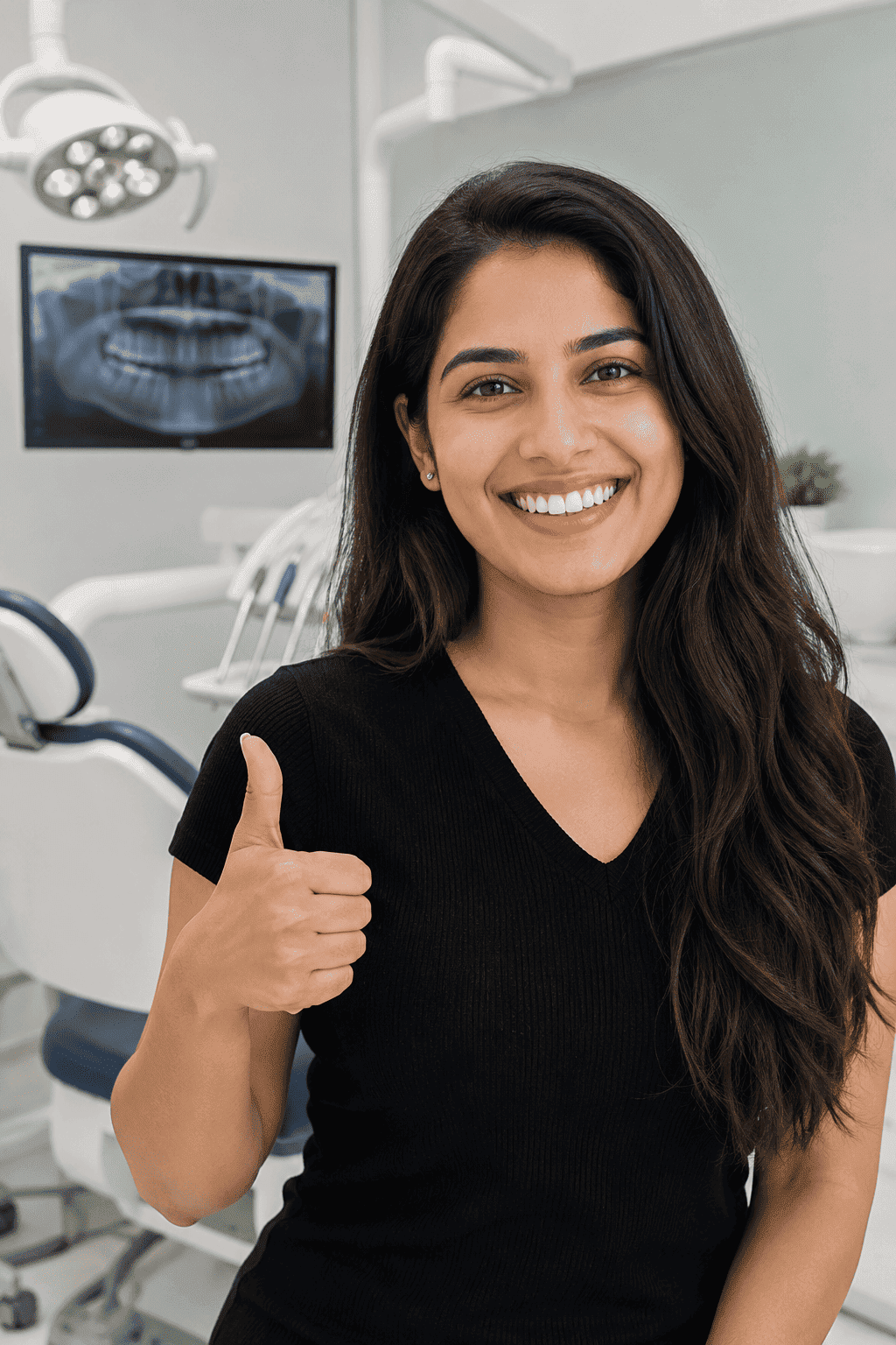 Single visit root canal treatment performed by an Endodontist